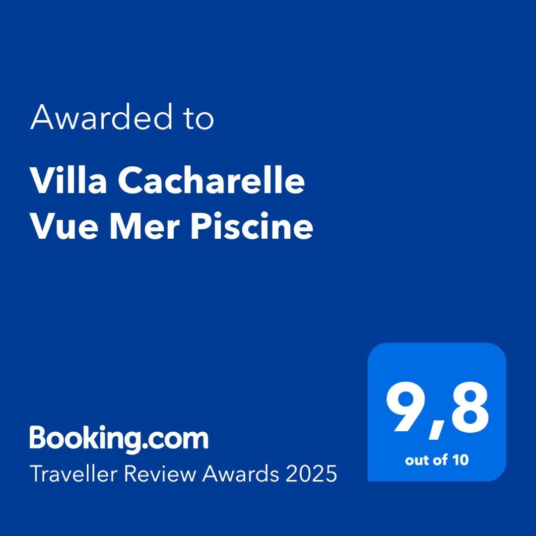Villa Cacharelle Vue Mer Piscine Кавалер-сюр-Мер Екстер'єр фото